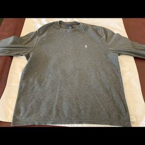 NWOT Polo by Ralph Lauren Grey long sleeve T-Shirt